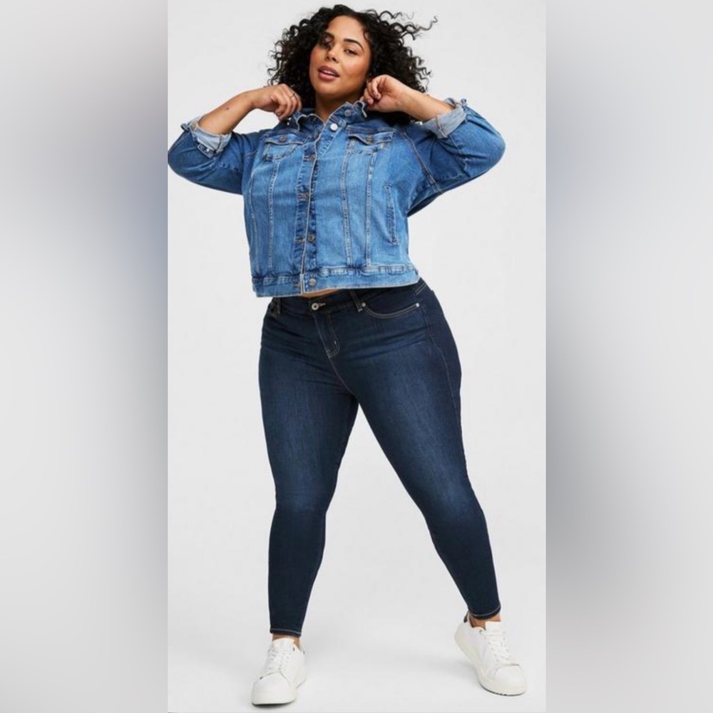 Torrid Bombshell Skinny Denim Jeans 16 Regular